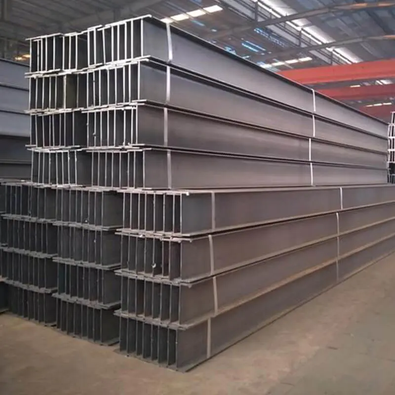 Prime quality construction structural I beam ss400 astm a36 H section hot rolled iron carbon steel h-beam